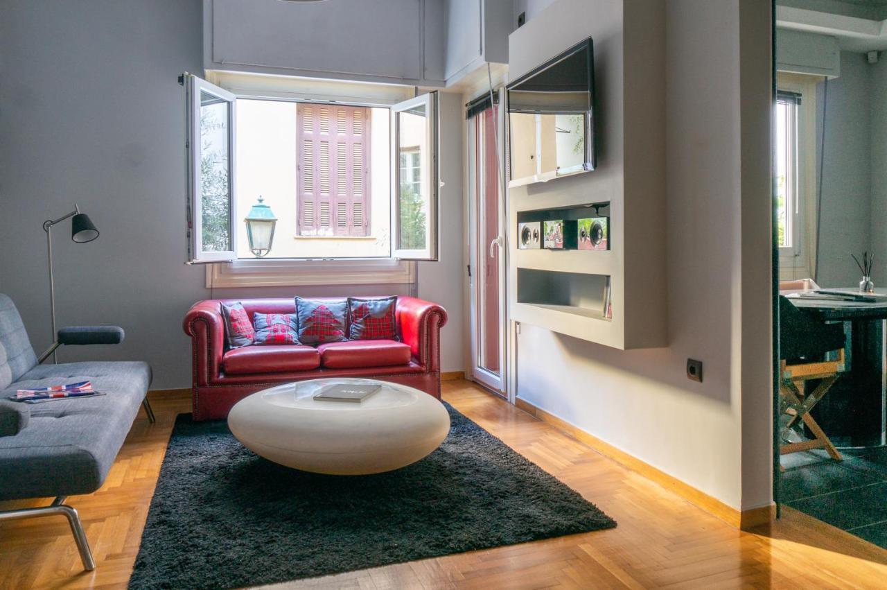 Ferienwohnung The Burton Luxury 1Br In Plaka, Athen Exterior foto