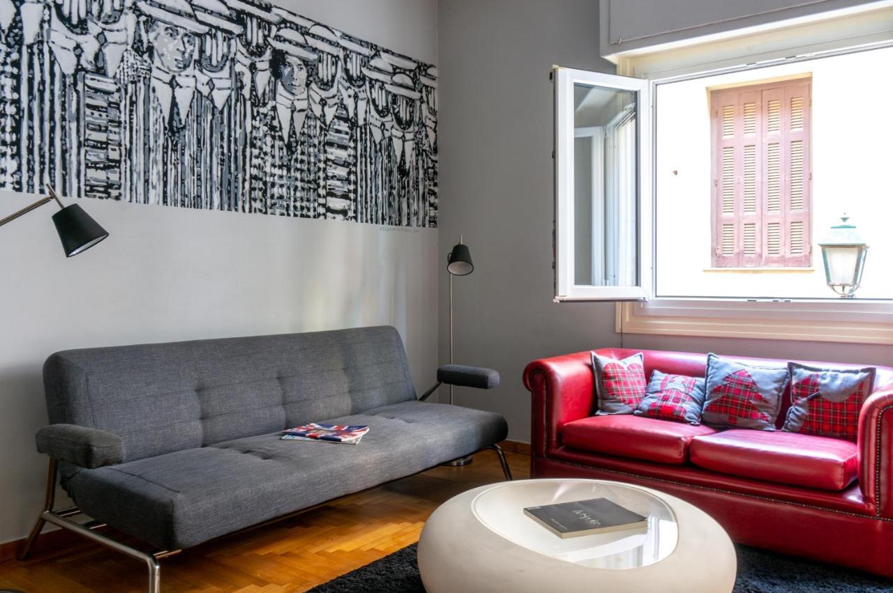 Ferienwohnung The Burton Luxury 1Br In Plaka, Athen Exterior foto